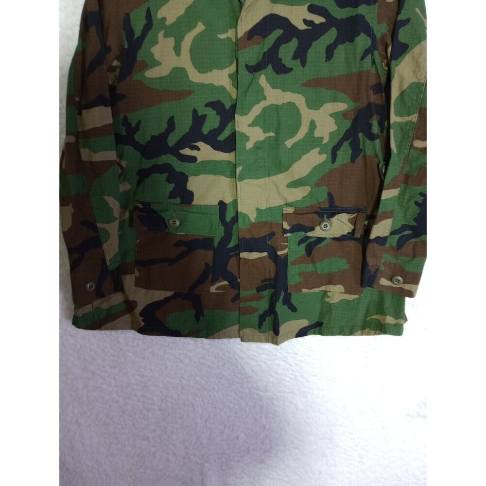 US Army Hot Weather BDU Woodland Pattern Utility WOMEN'S MATERNITY SZ 8R Jacket - Picture 9 of 12